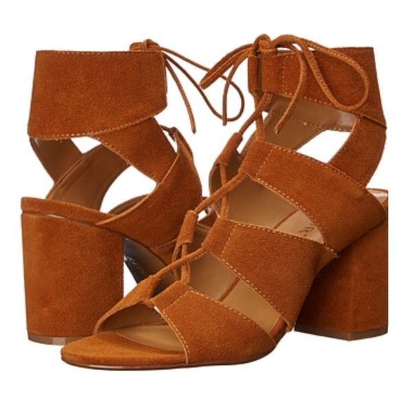 Report suede lace up heels - Picture 1 of 4